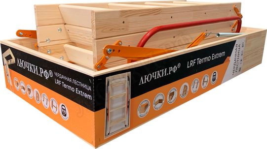 Чердачная лестница LRF Termo Extrem 84 mm 700*1200*2800 Чердачная лестница LRF Termo Extrem 84 mm 700*1200*2800