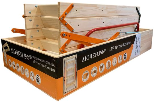 Чердачная лестница LRF Termo Extrem 84 mm 700*1200*2800 Чердачная лестница LRF Termo Extrem 84 mm 700*1200*2800