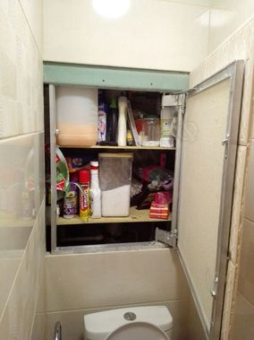 Люк под плитку Нажимной Секрет-Лайт 550*650 Люк под плитку Нажимной Секрет-Лайт 550*650