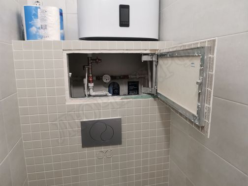 Люк под плитку Нажимной Секрет-Лайт 550*650 Люк под плитку Нажимной Секрет-Лайт 550*650