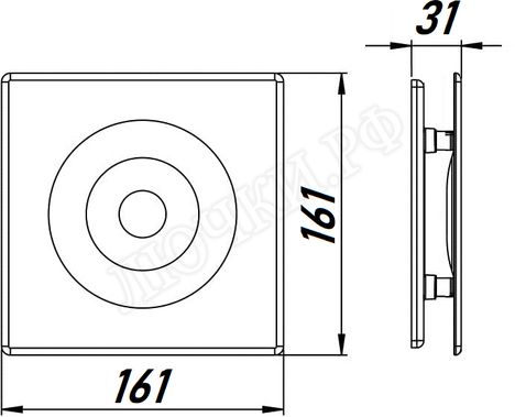 Вытяжной вентилятор Awenta System+, Silent, 100, KWS100T, POE100, Бежевый, пластик Вытяжной вентилятор Awenta System+, Silent, 100, KWS100T, POE100, Бежевый, пластик