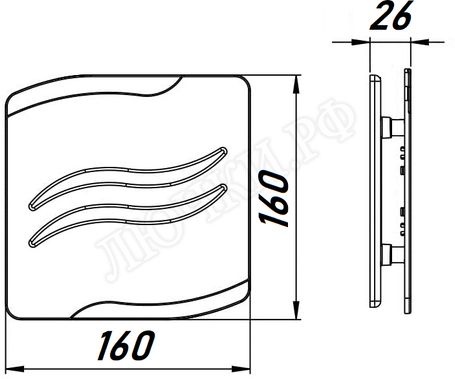 Вытяжной вентилятор Awenta System+, Silent, 100, KWS100T, PSB100, Белый, пластик Вытяжной вентилятор Awenta System+, Silent, 100, KWS100T, PSB100, Белый, пластик